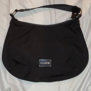 Black handbag